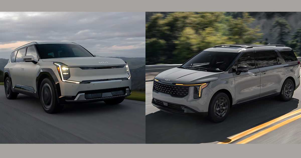 Kia Carnival And Kia EV9