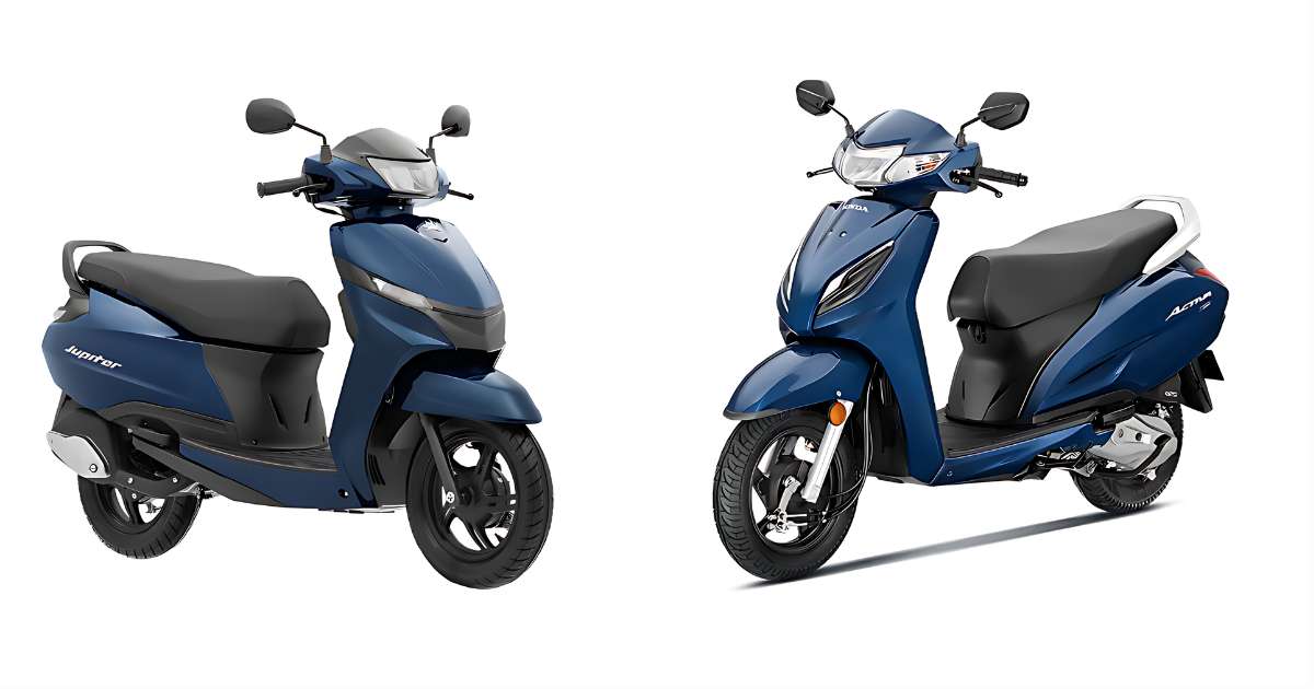 TVS Jupiter 110 vs Honda Activa 6G