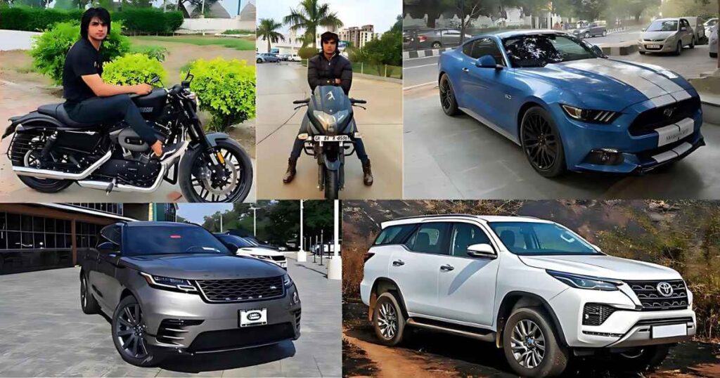 Neeraj Chopra Bikes and Cars
