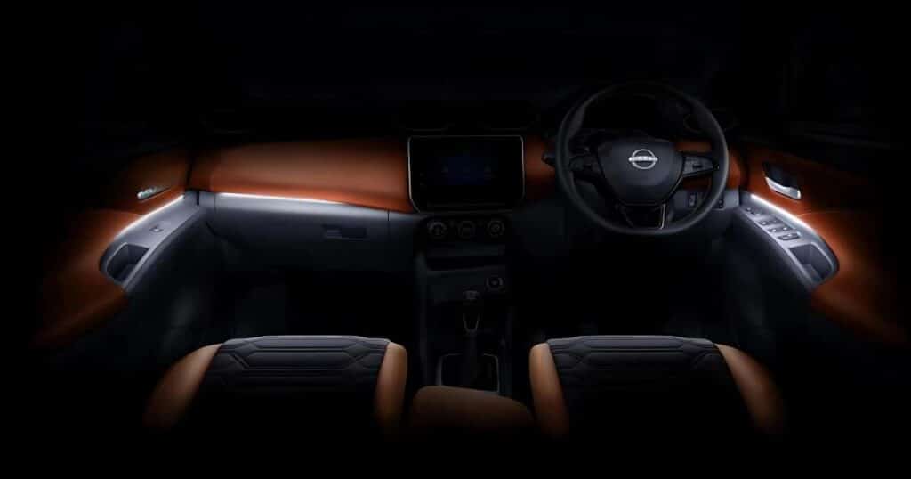 Nissan Magnite Facelift interior