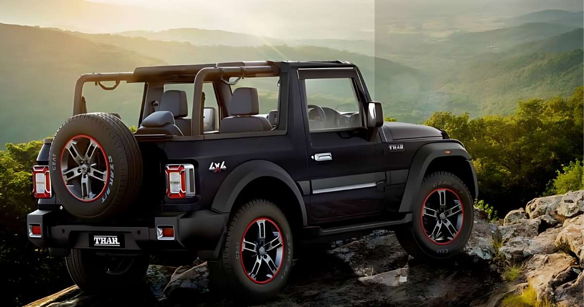 Mahindra Thar Convertible Top