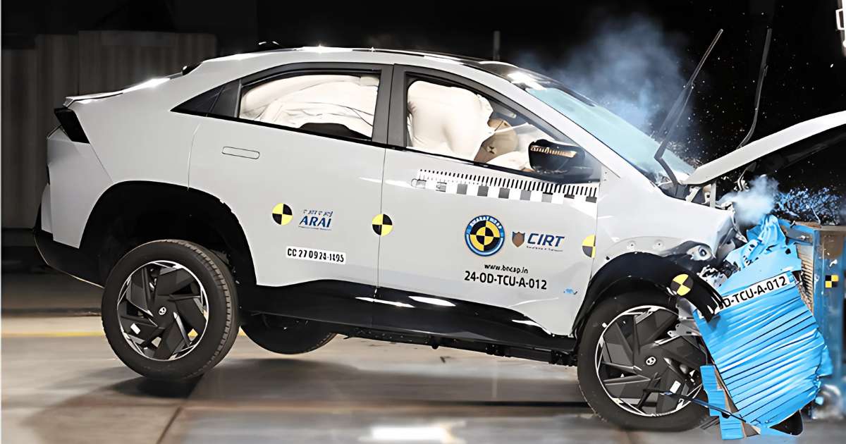 Tata Curvv EV BNCAP crash test