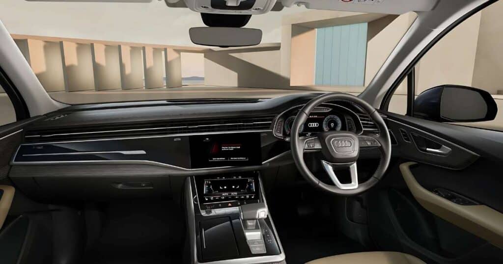 Audi Q7 Facelift Dashboard