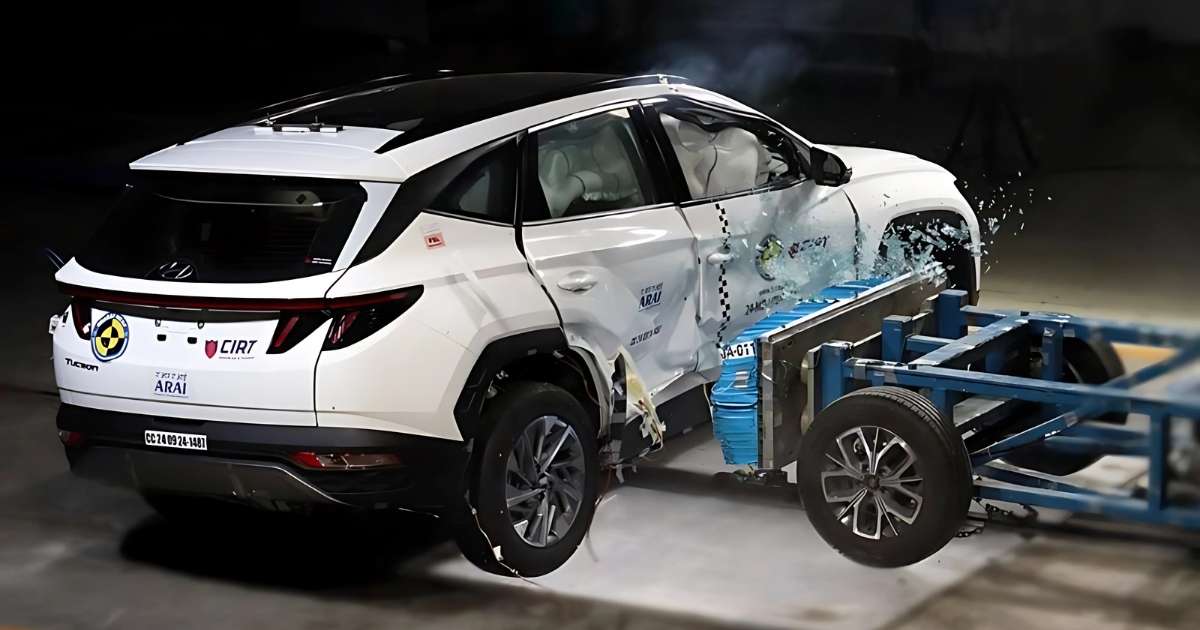 Hyundai Tucson Achieves 5-Star Bharat NCAP Safety Rating