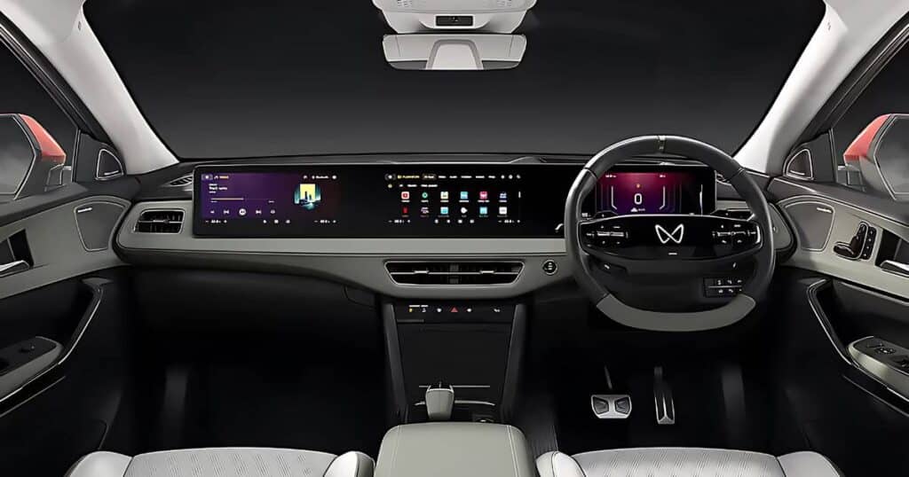 Mahindra XEV 9e Dashboard