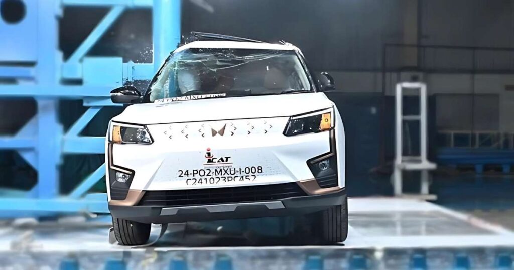 Mahindra XUV400 Gets 5-Star Rating In Bharat NCAP Crash Tests