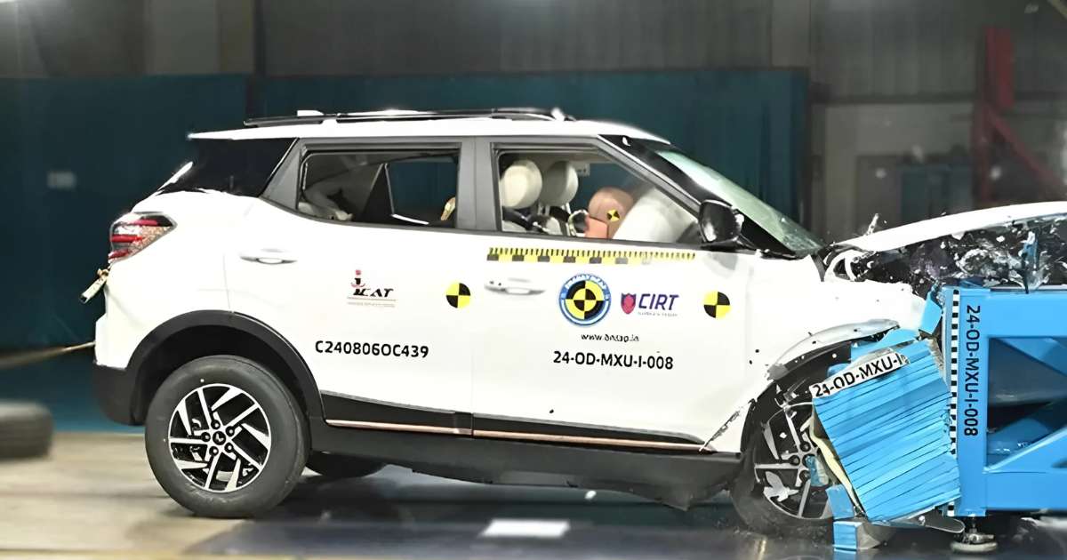 Mahindra XUV400 Gets 5-Star Rating In Bharat NCAP Crash Tests