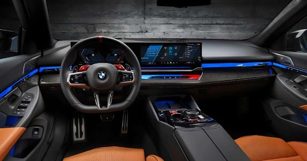 New BMW M5 Dashboard