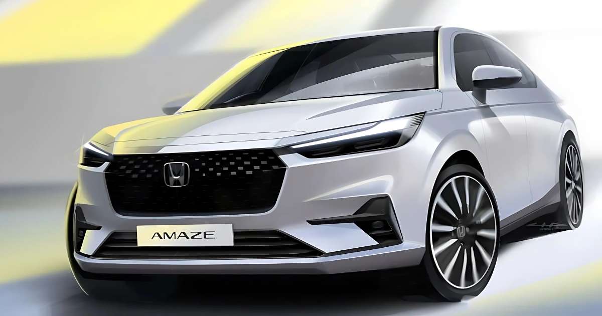 New Honda Amaze Stunning Exterior