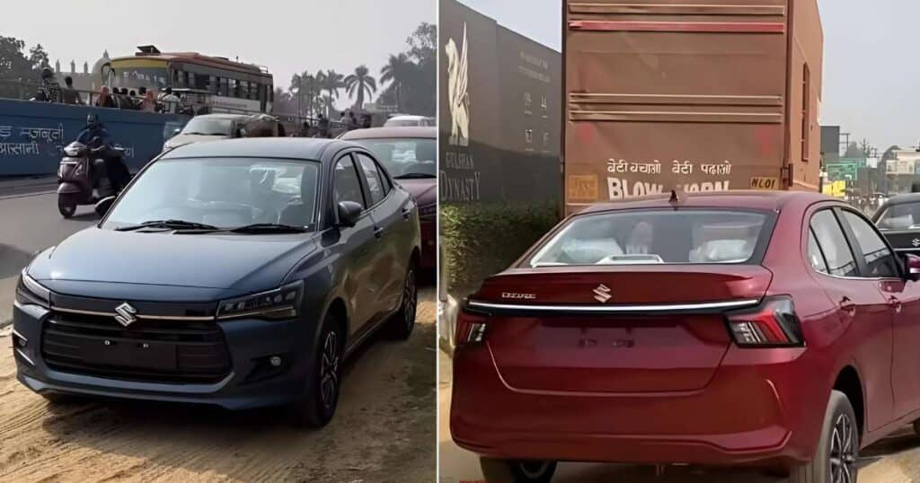 2025 Maruti Suzuki Dzire Unveiled