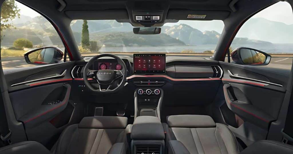 Skoda Kodiaq RS Dashboard