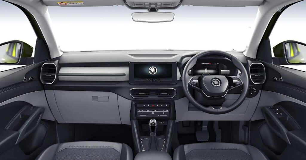 Skoda Kylaq SUV Dashboard