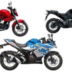 2025 Suzuki Gixxer, Gixxer SF, Gixxer 250, Gixxer SF 250, V-Strom SX Launched