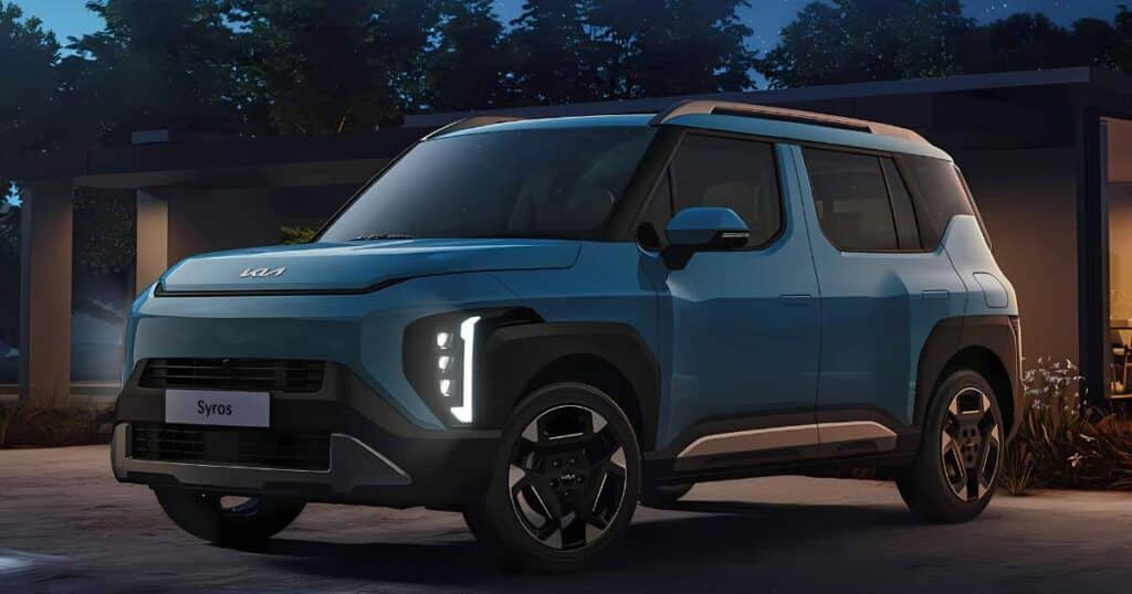 2025 Kia Syros SUV Unveiled