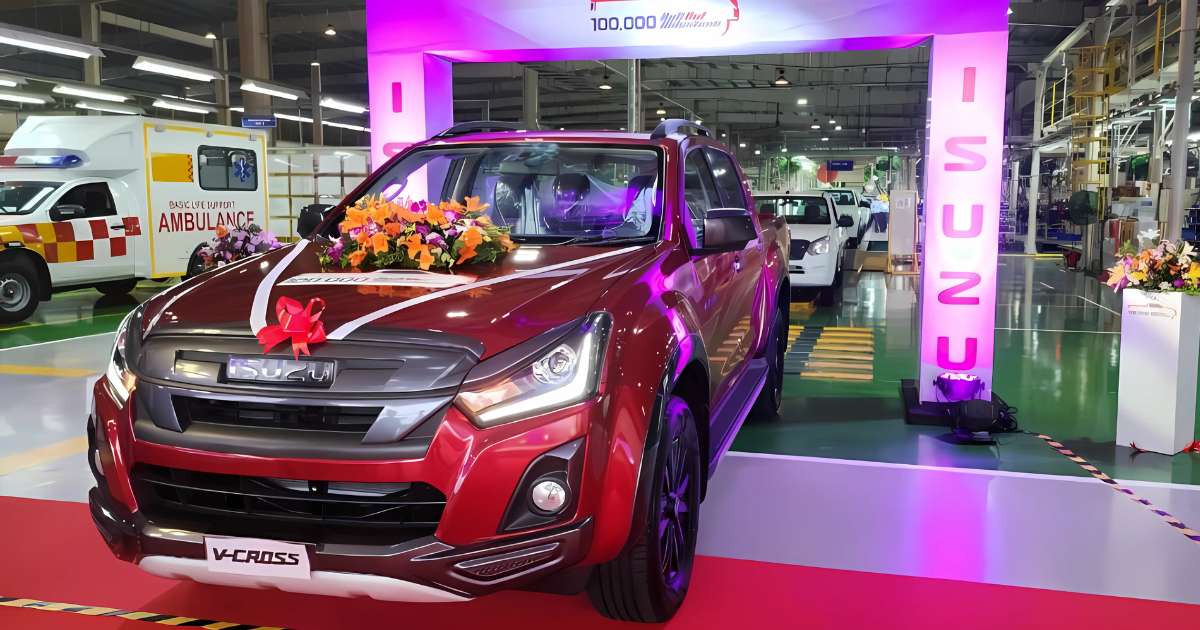 Isuzu Motors India Crosses 1 Lakh Vehicle Production Mark