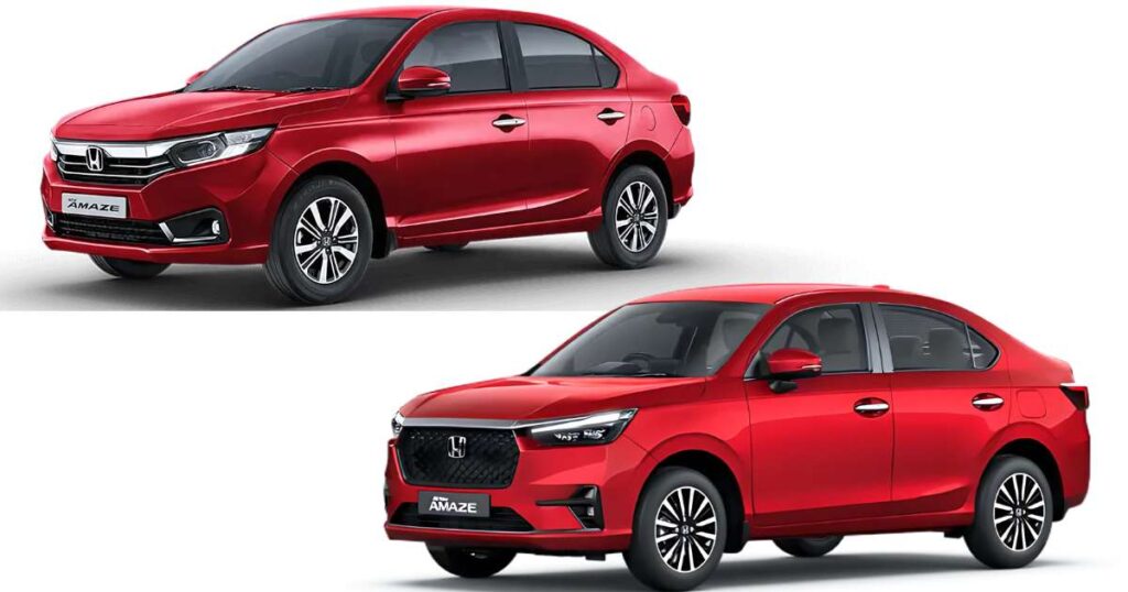 Old Honda Amaze to Be Sold Together with New Model