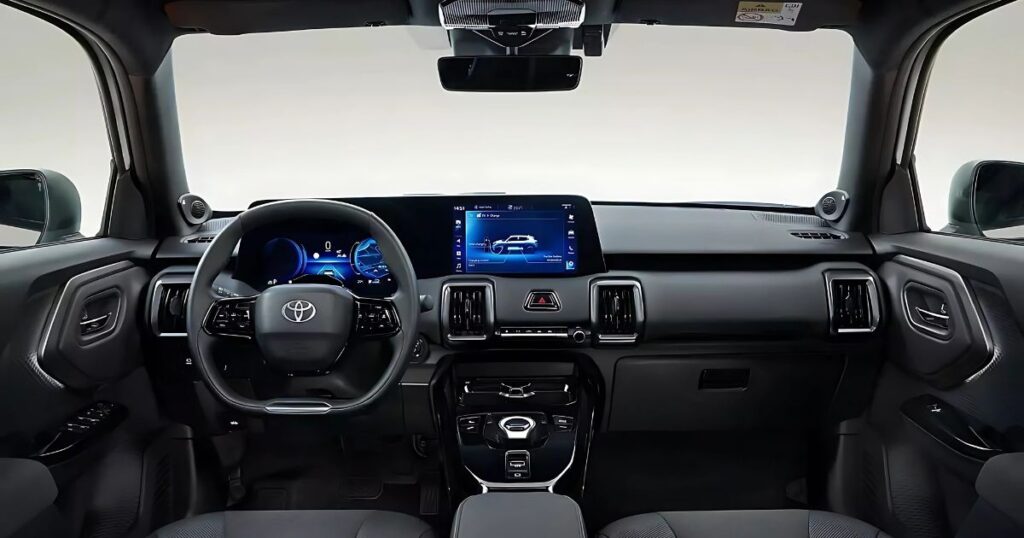 Toyota Urban Cruiser EV Dashboard