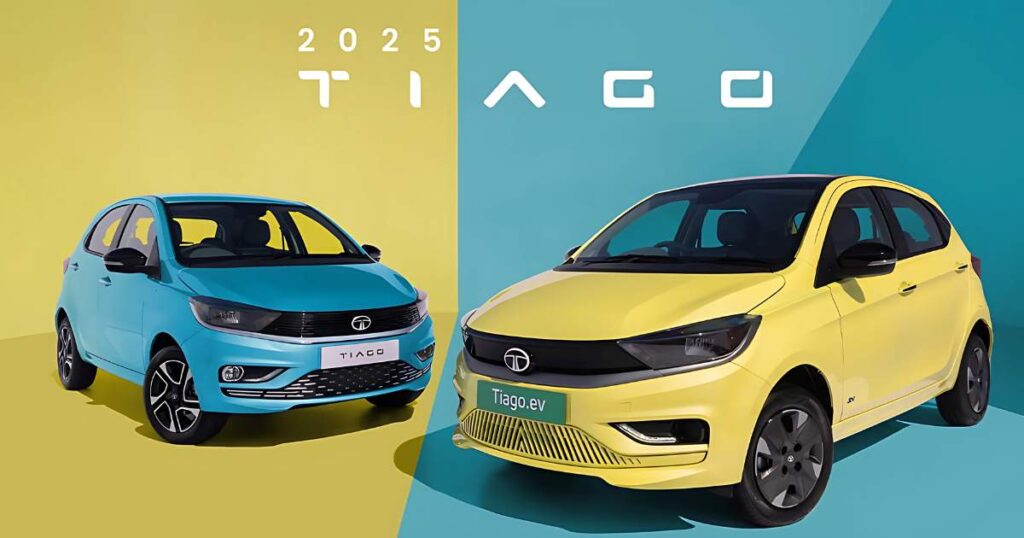 2025 Tata Tiago Launched at Rs 5 Lakh with Upgraded Features