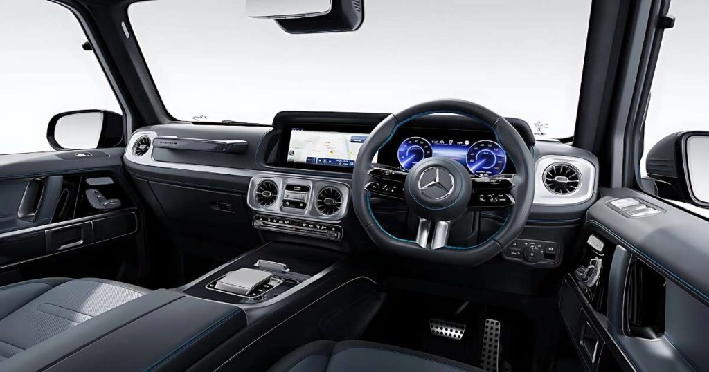 Mercedes G 580 Electric SUV Dashboard