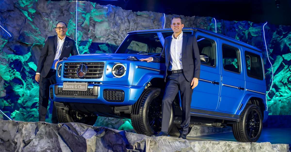 Mercedes G 580 Electric SUV Launched At Rs 3 Crore