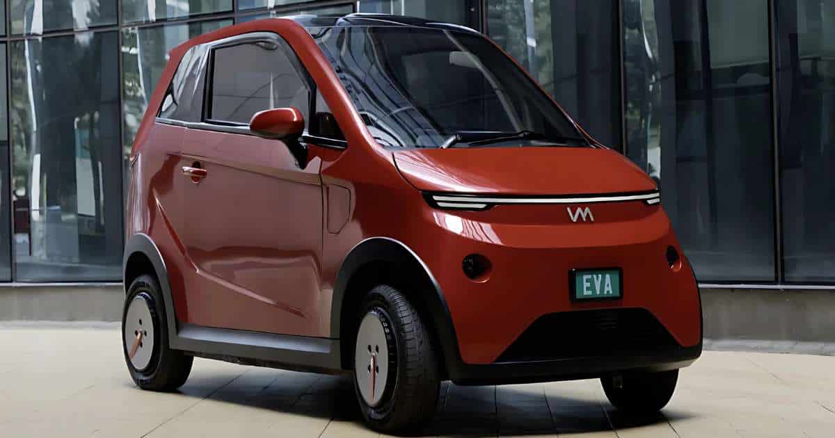 Solar-Powered Vayve Eva Electric Car Launched in India at Rs 3.25 Lakh