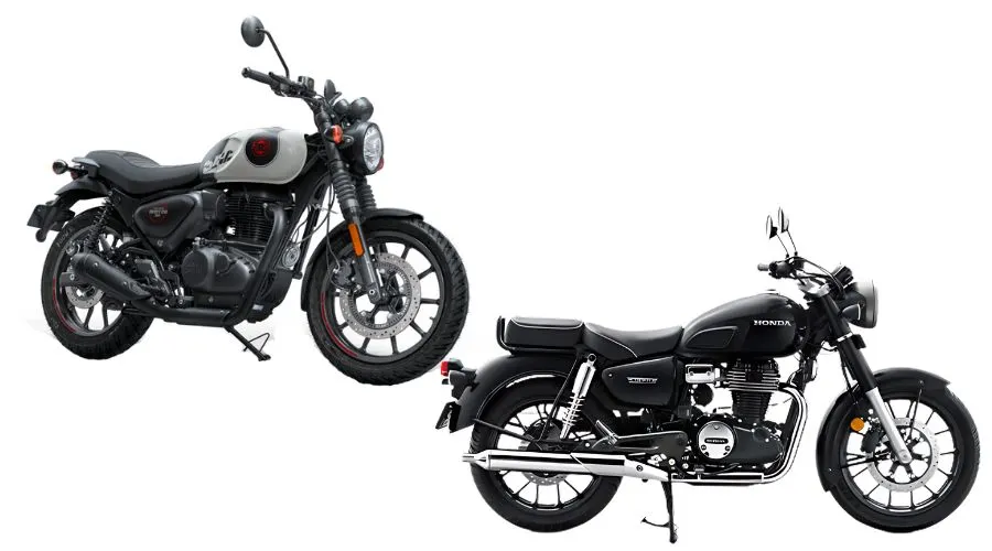 Royal Enfield Hunter 350 vs Honda CB350