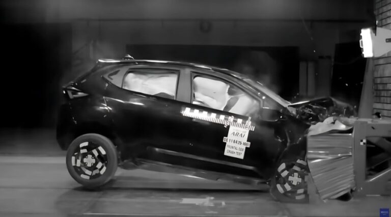 2025 Tata Altroz Crash Test Video Released