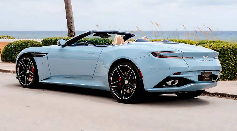 Aston Martin DB12 Volante Palm Beach Edition