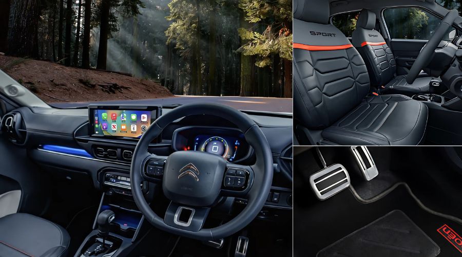 Citroen C3 Sport Edition Launched Interior
