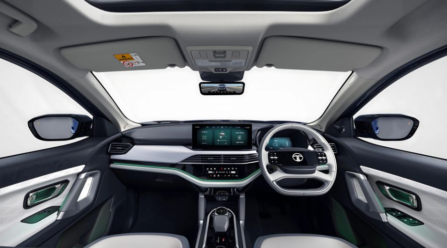 Tata Harrier EV Dashboard