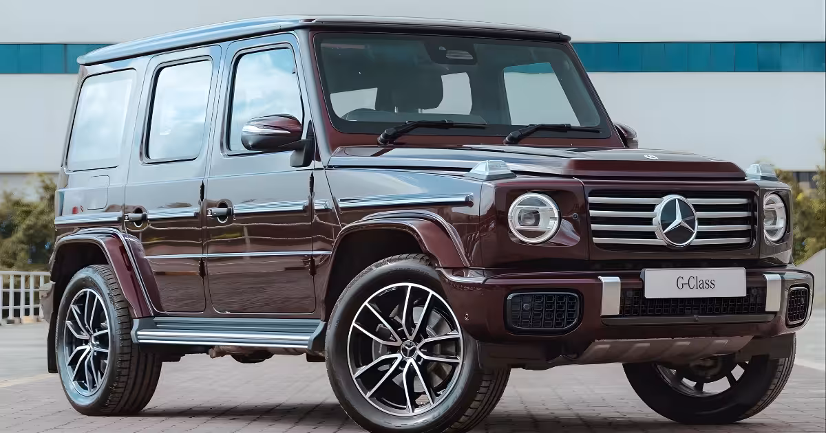 Mercedes-Benz G 450d Launched in India at ₹2.90 Crore